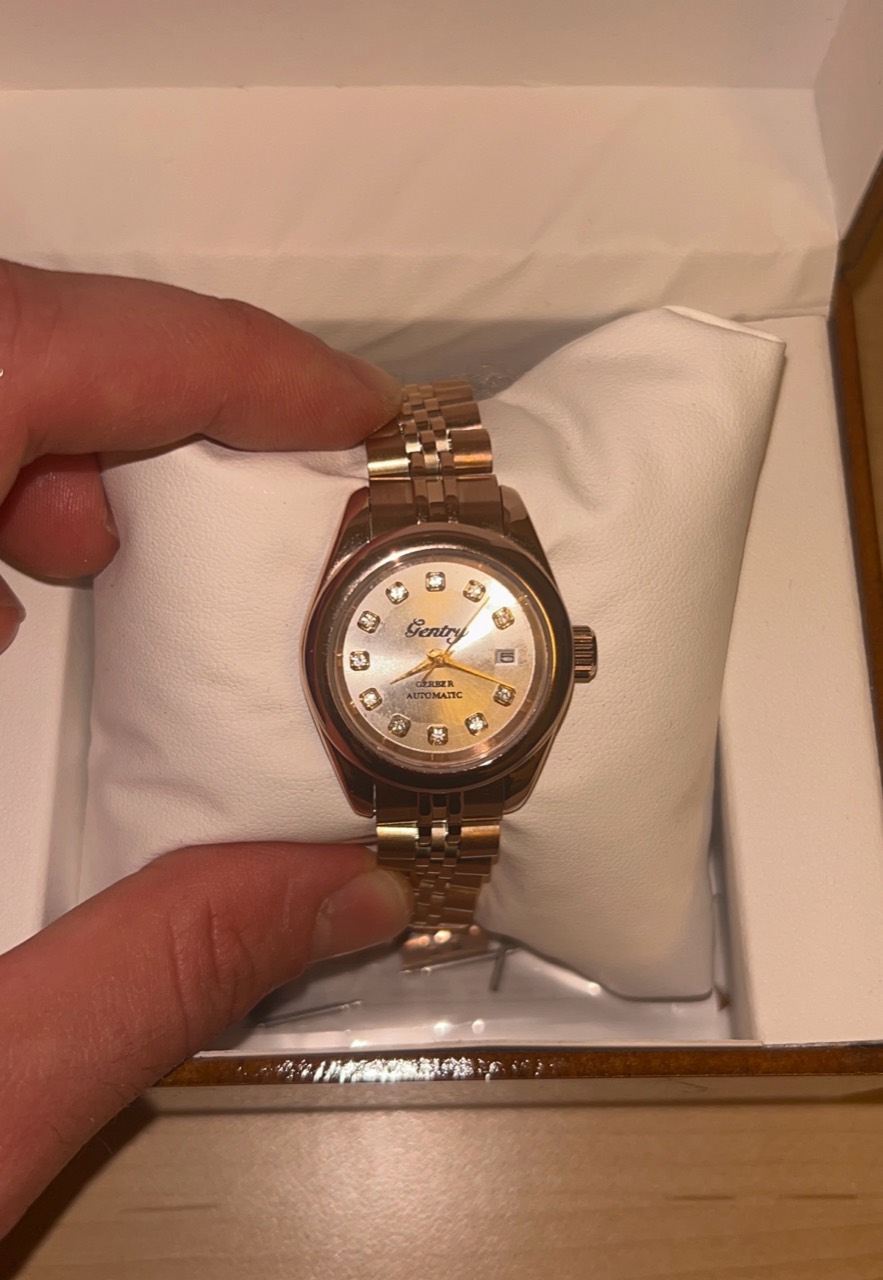 Example female dress watch