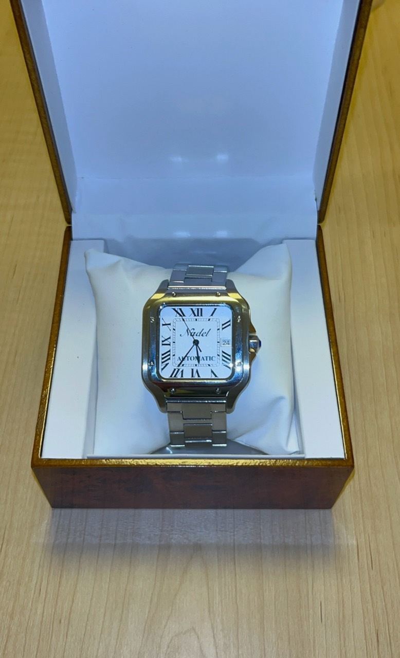 Example Santos style watch